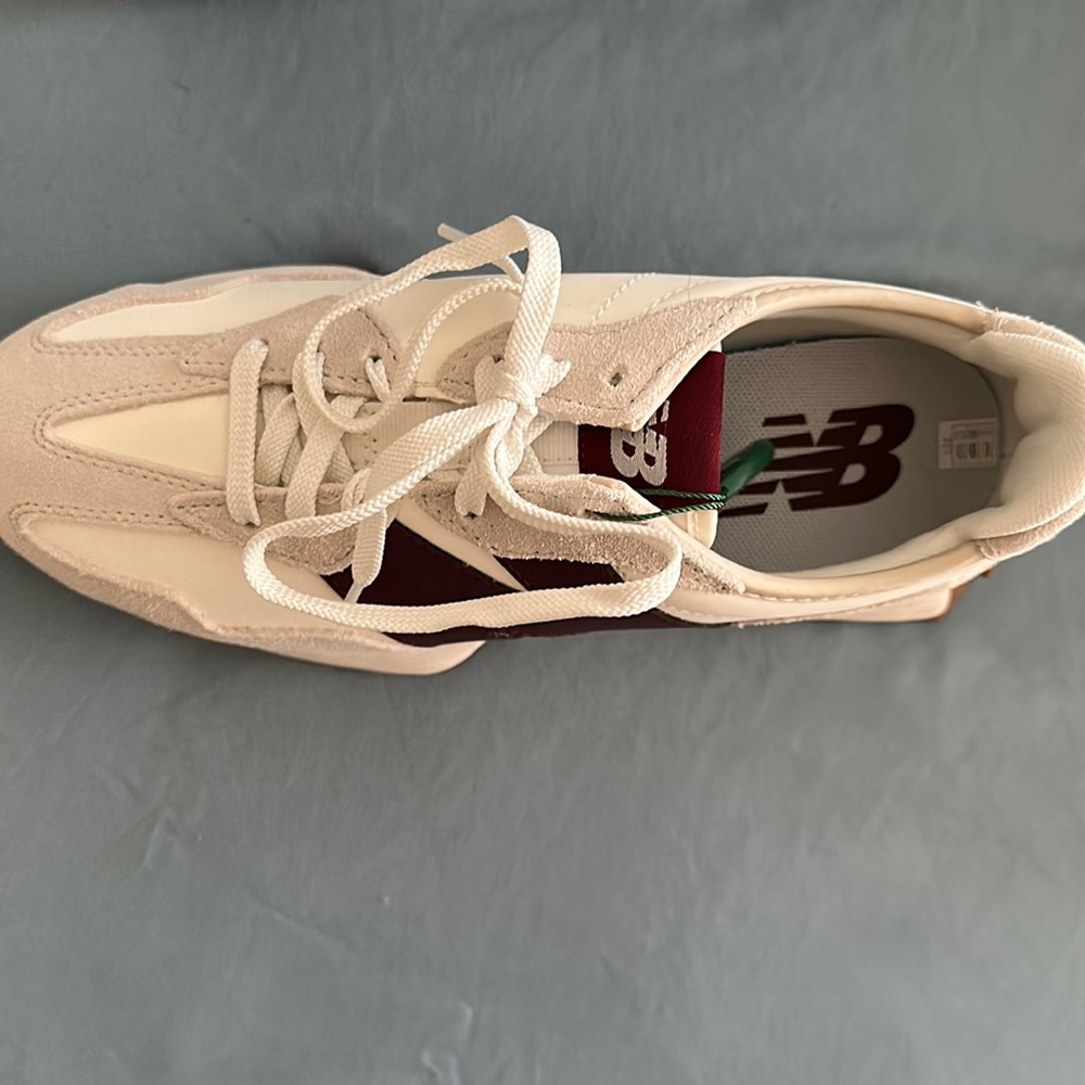 New Balance 327 Maroon and Gray
